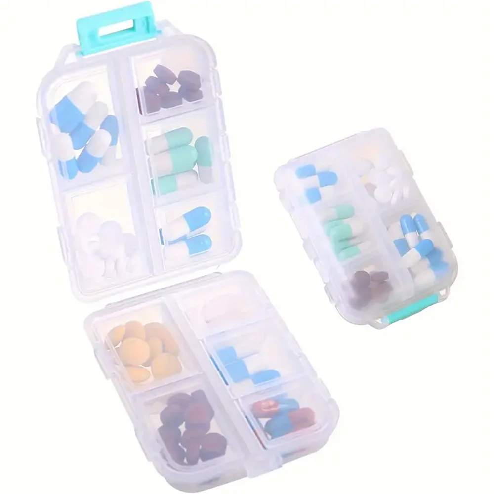 The Packt Dose in Burgundy — snap-lock individual compartments open one at a time
