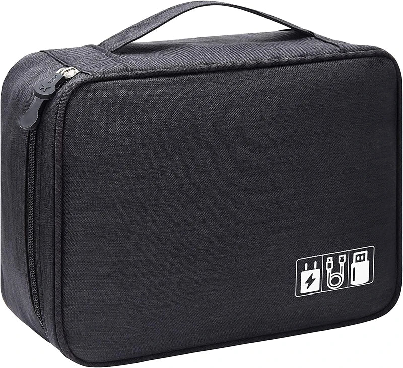 The Packt Wired flat lay — all pockets and loops visible