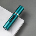 The Packt Atomizer 5ml travel perfume atomizer — all color variants in a row
