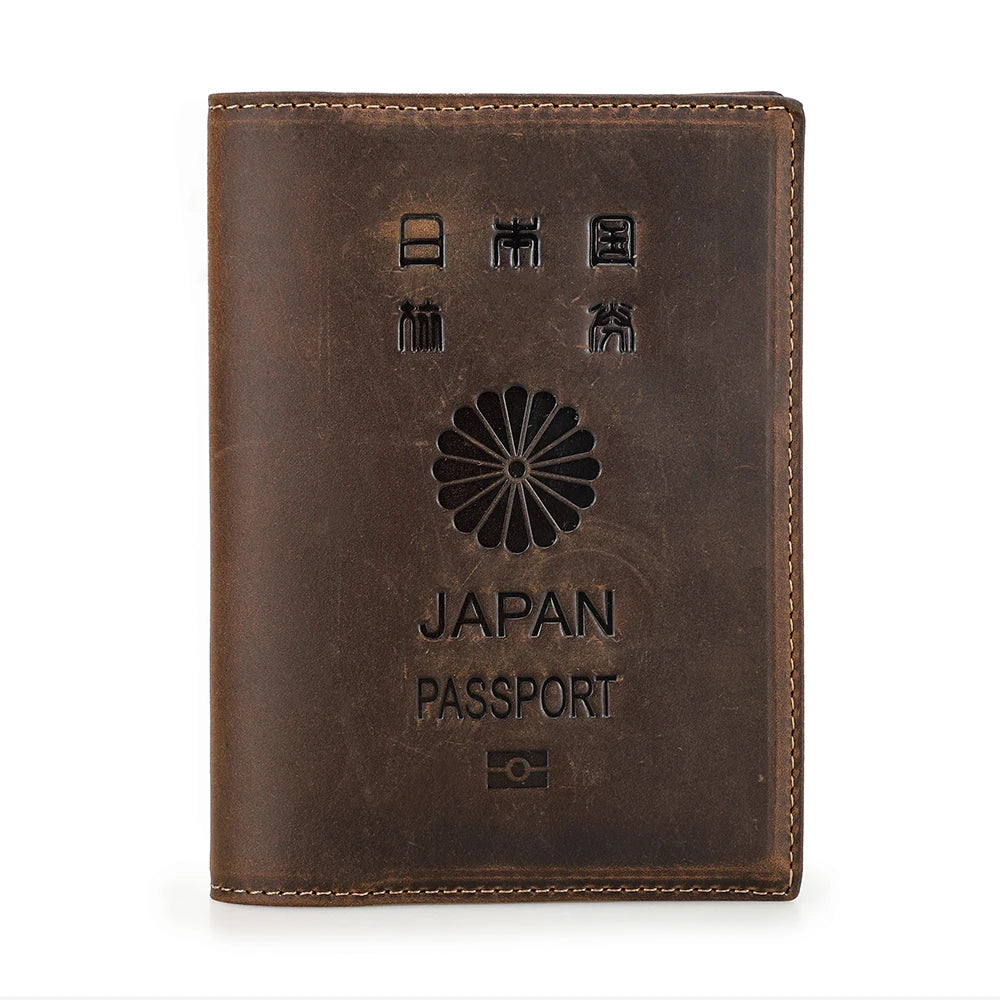 The Packt Passport Australia embossing — leather travel wallet for Aussies