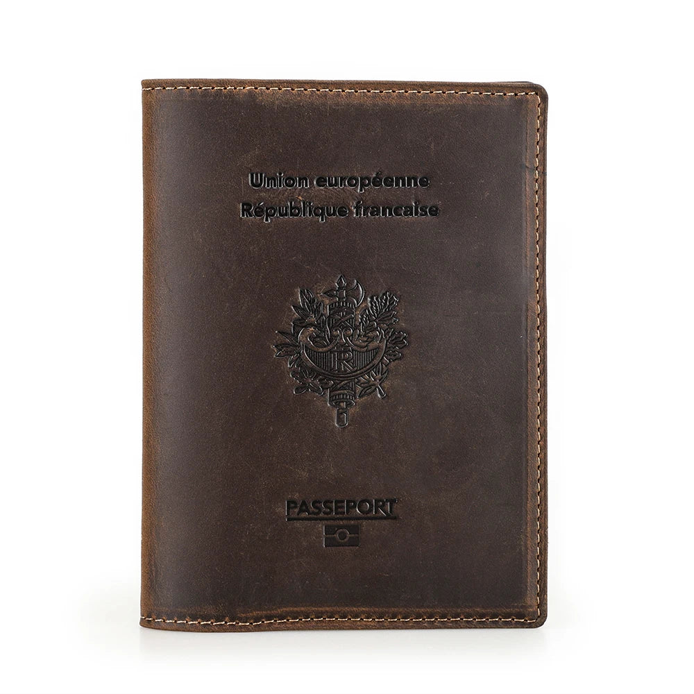The Packt Passport with credit cards loaded — RFID blocking travel card holder