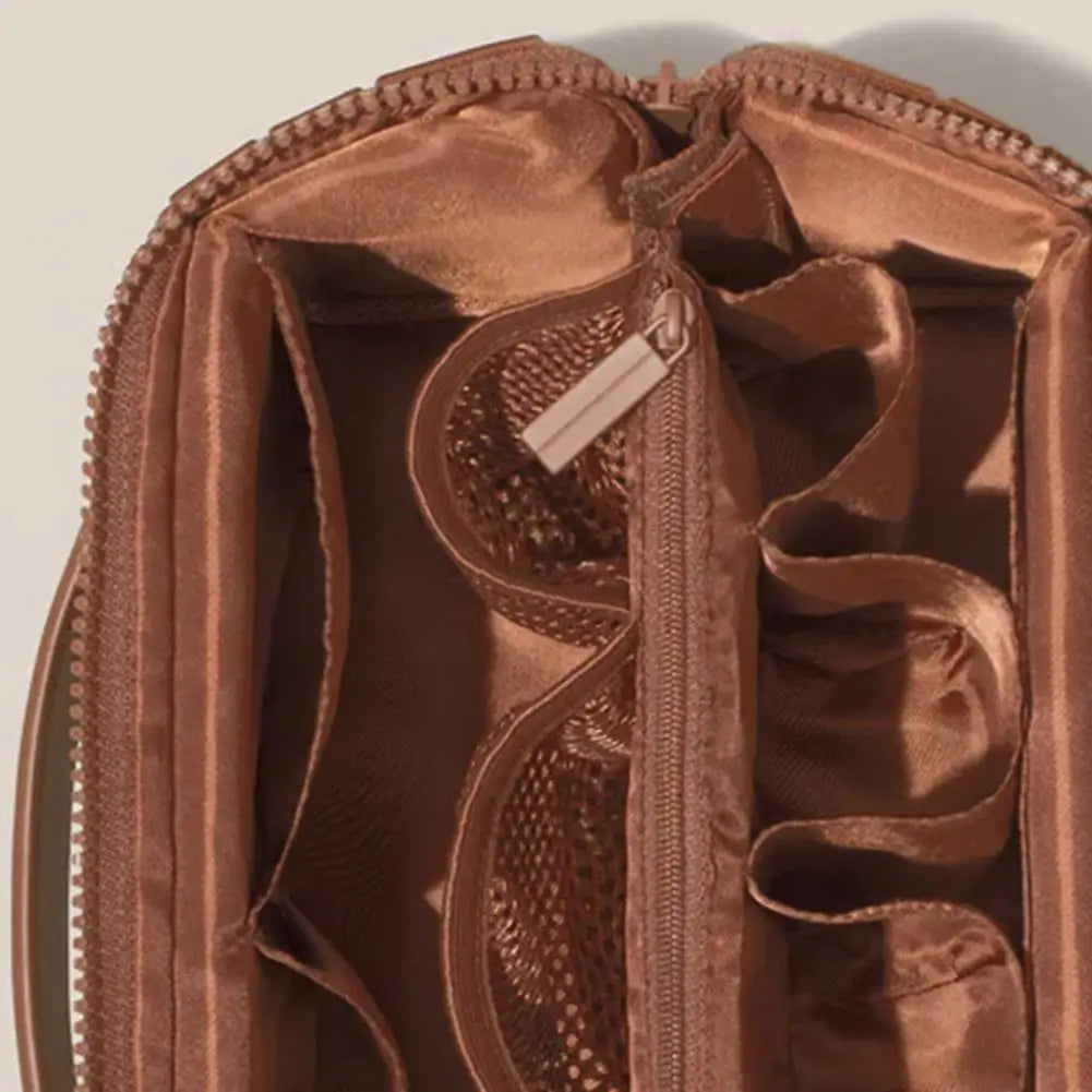 The Compackt Traveller travel bag in Pink — front view with waterproof polyester exterior
