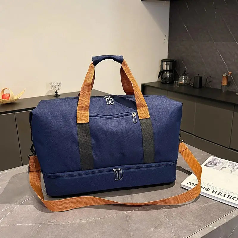 The Packt Weekender travel duffel bag in Blue