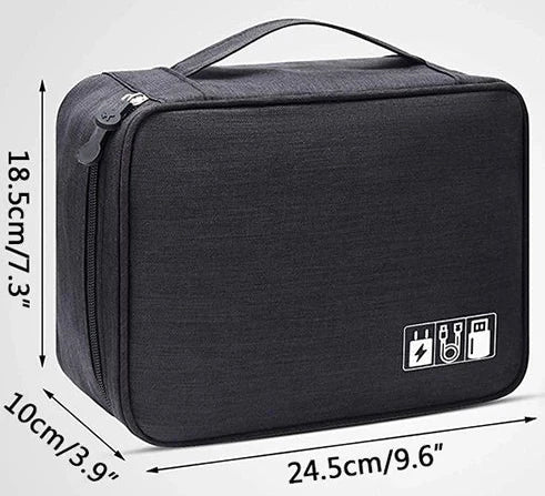 The Packt Wired in Red — double-zip closure stays shut through security