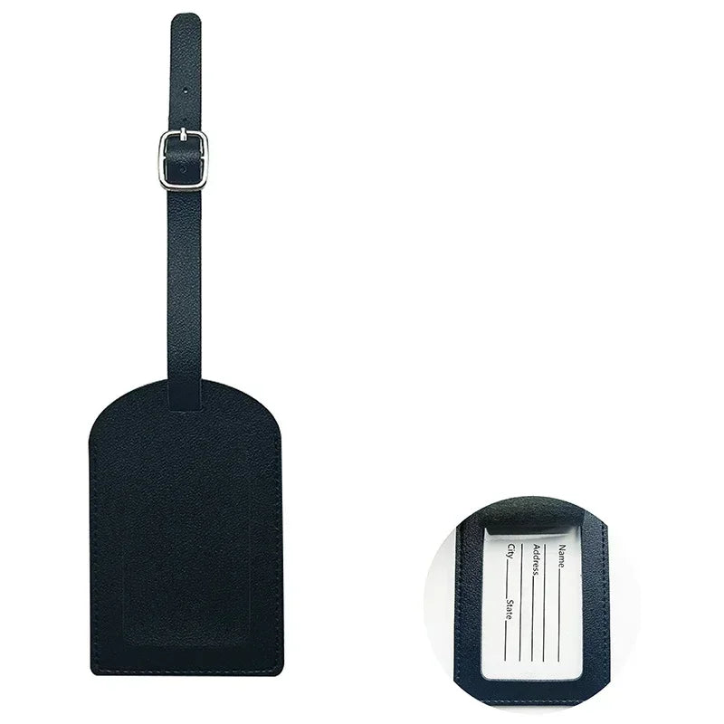 The Packt Tag in Blue — luggage tag for frequent travelers who refuse to lose their bag