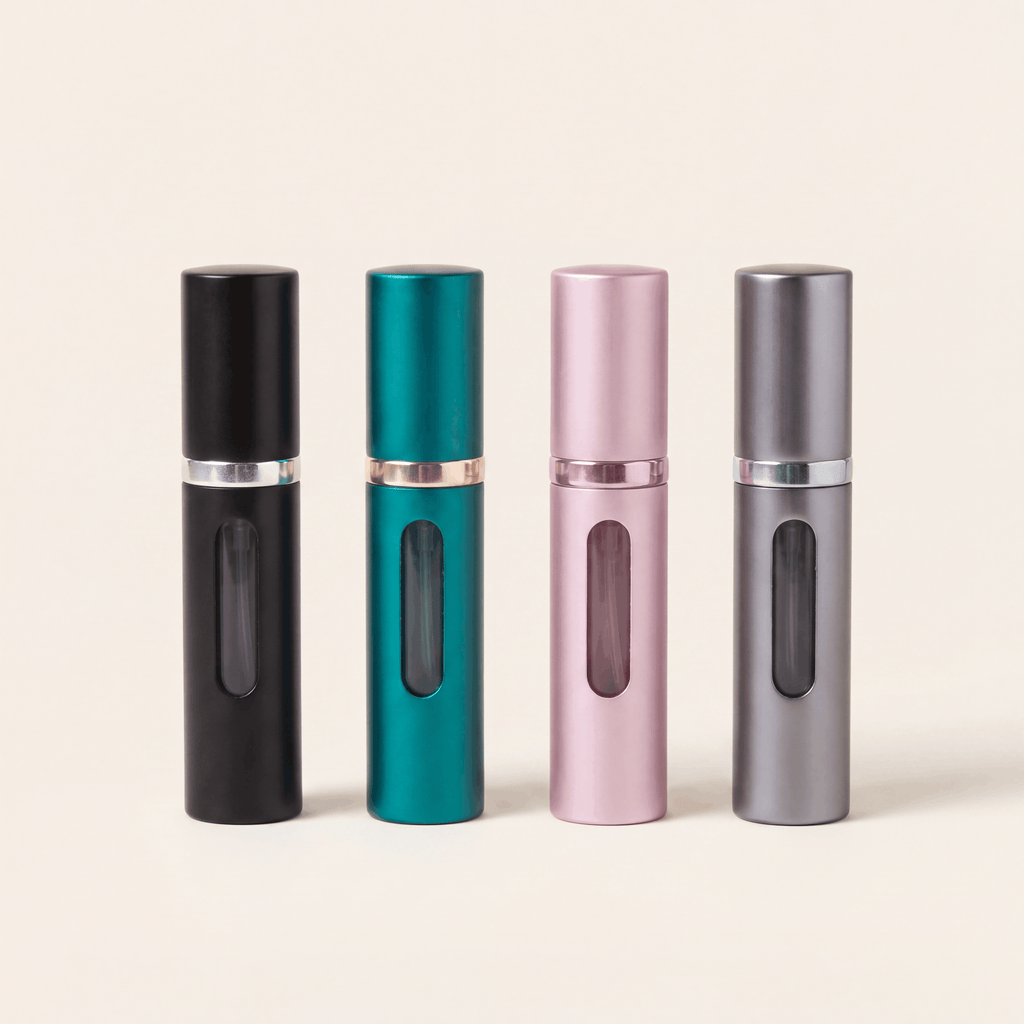 The Packt Atomizer — 5ml TSA-compliant refillable glass perfume spray bottle