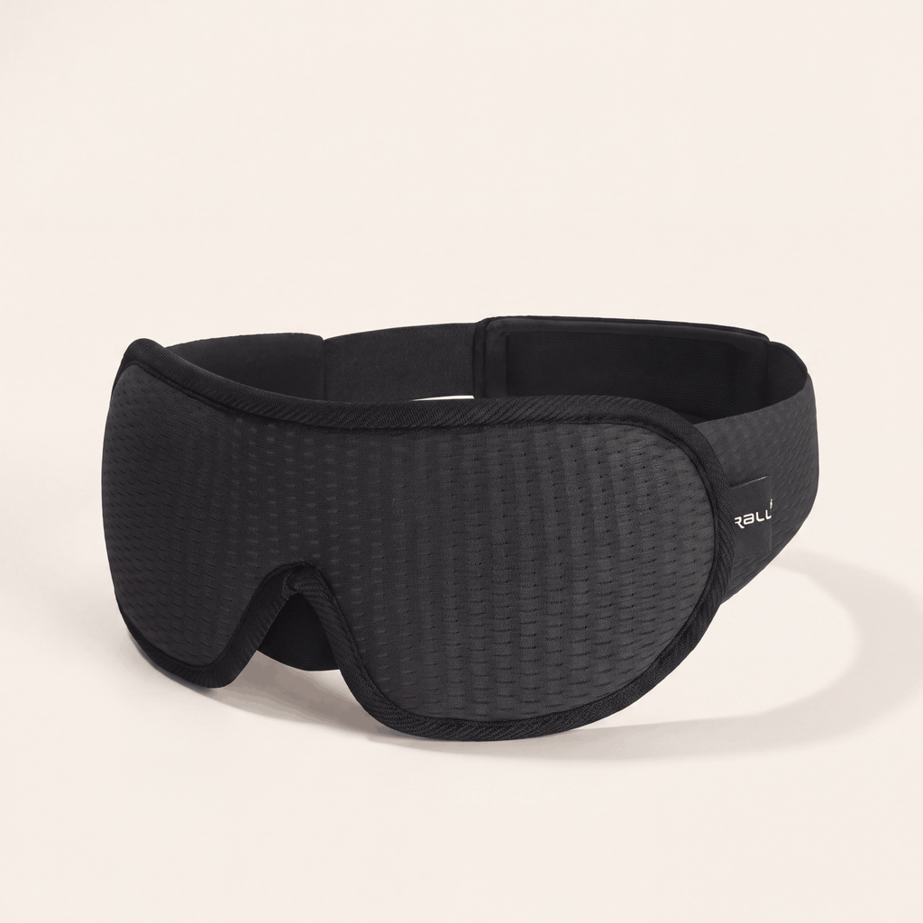The Packt Blackout — 3D contoured travel sleep mask with zero eyelid pressure