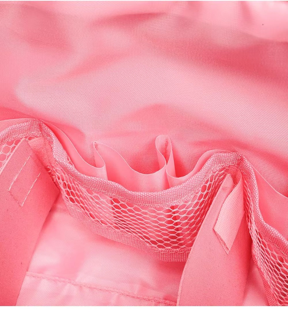 The Packt Traveller — close-up detail of water-resistant PVC exterior texture